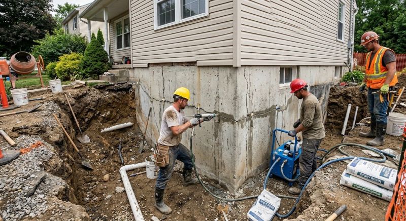 Foundation Crack Sealing in Sarasota, FL